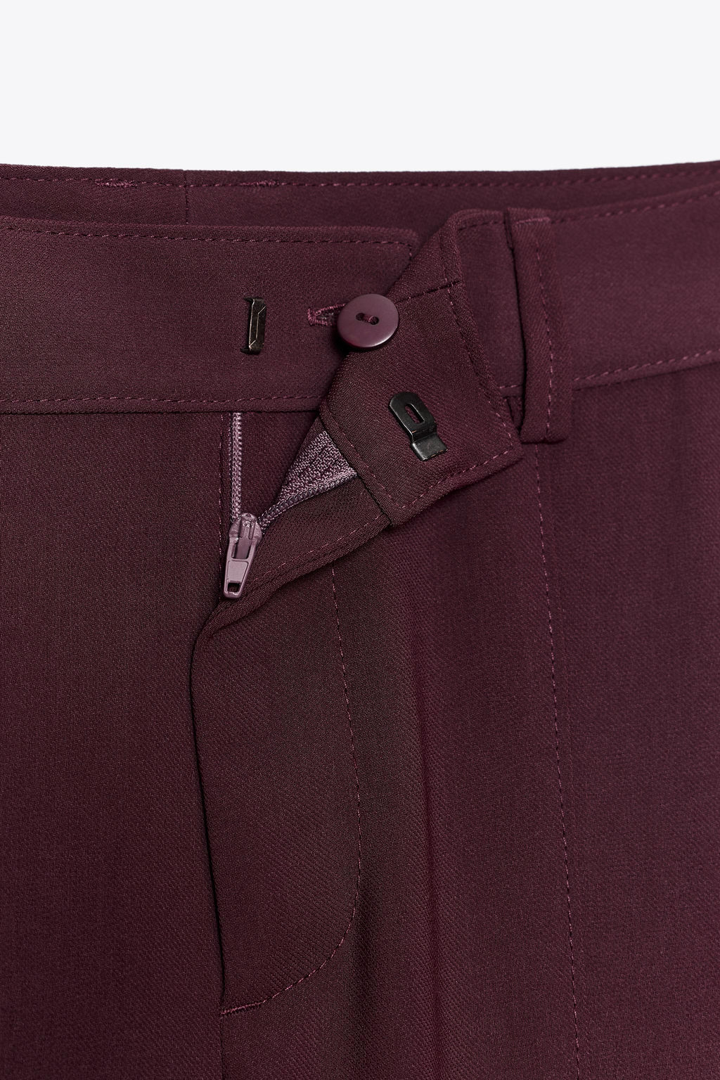STRAIGHT-LEG SEAM TROUSERS - Zara фото 7