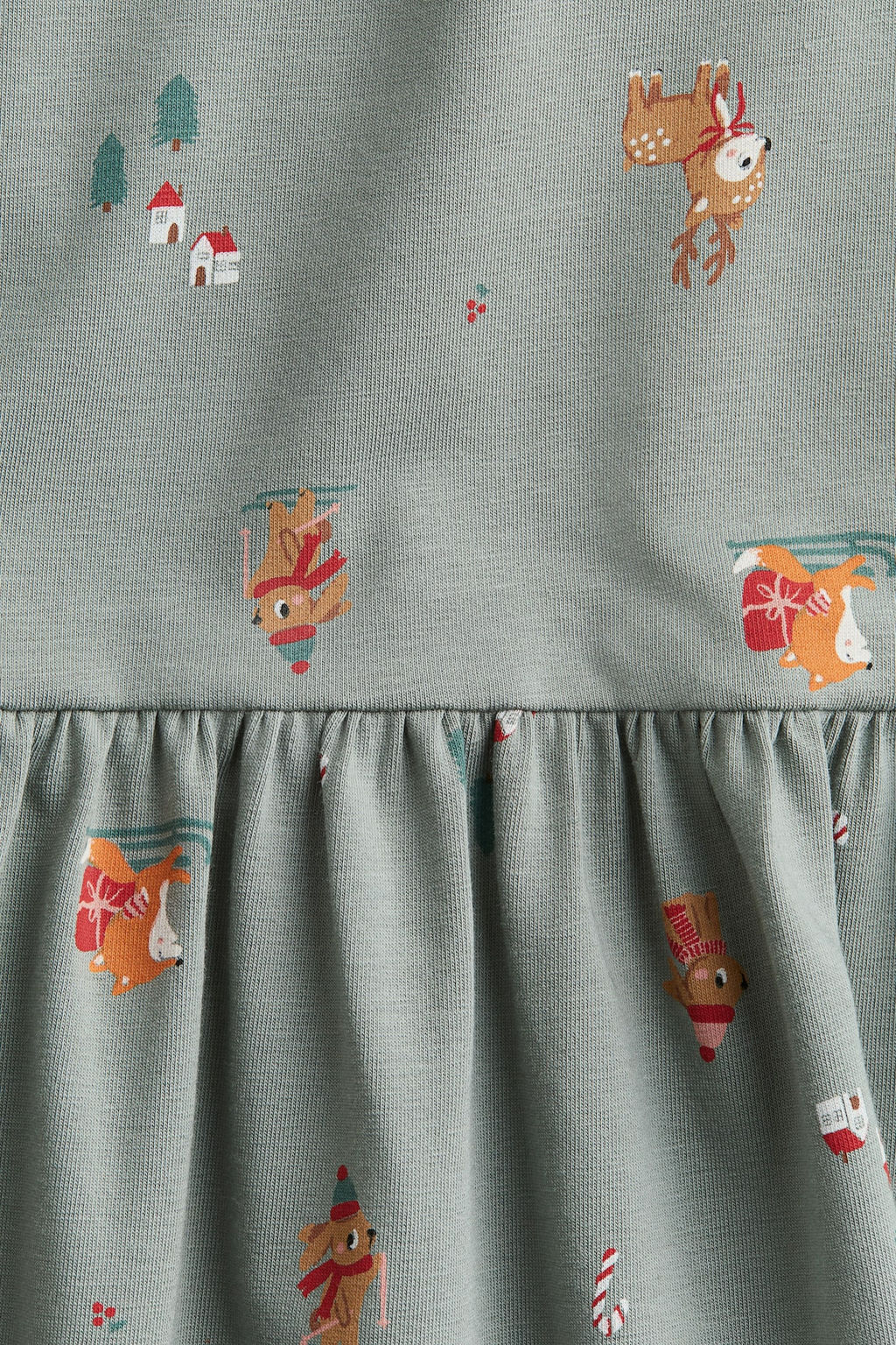 Vestido estampado de algodon - H&m фото 2