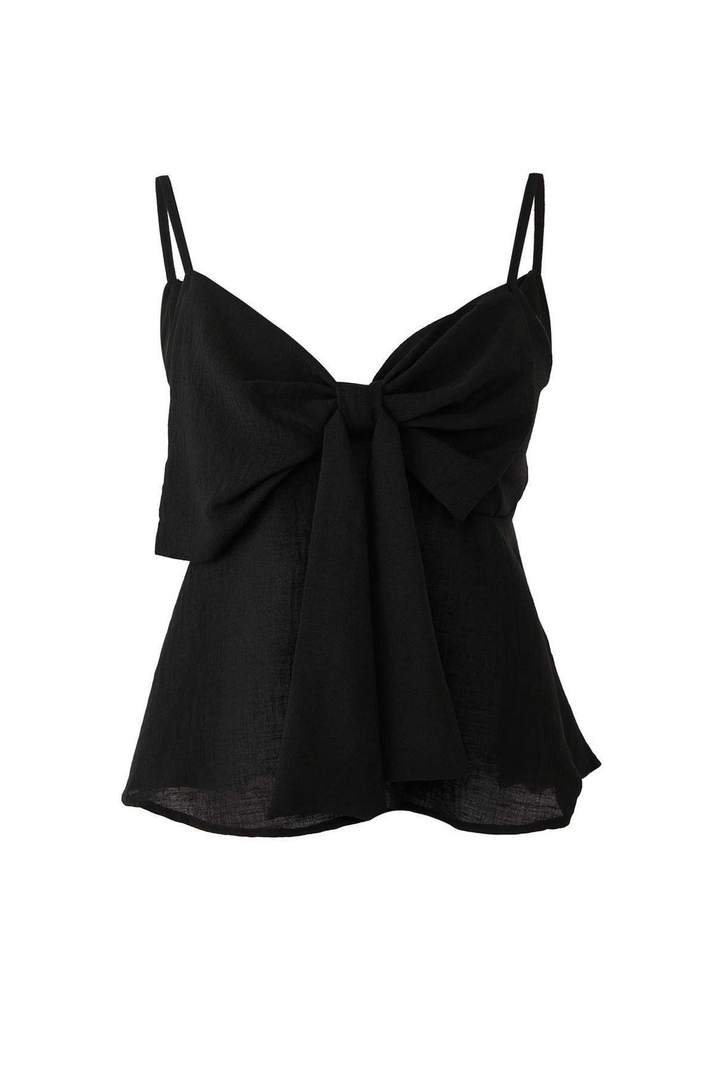 Trendyolmilla Beyaz Keten Gorunumlu Fiyonk Detayl? Ask?l? Dokuma Bluz TWOSS25BZ00249 фото 5