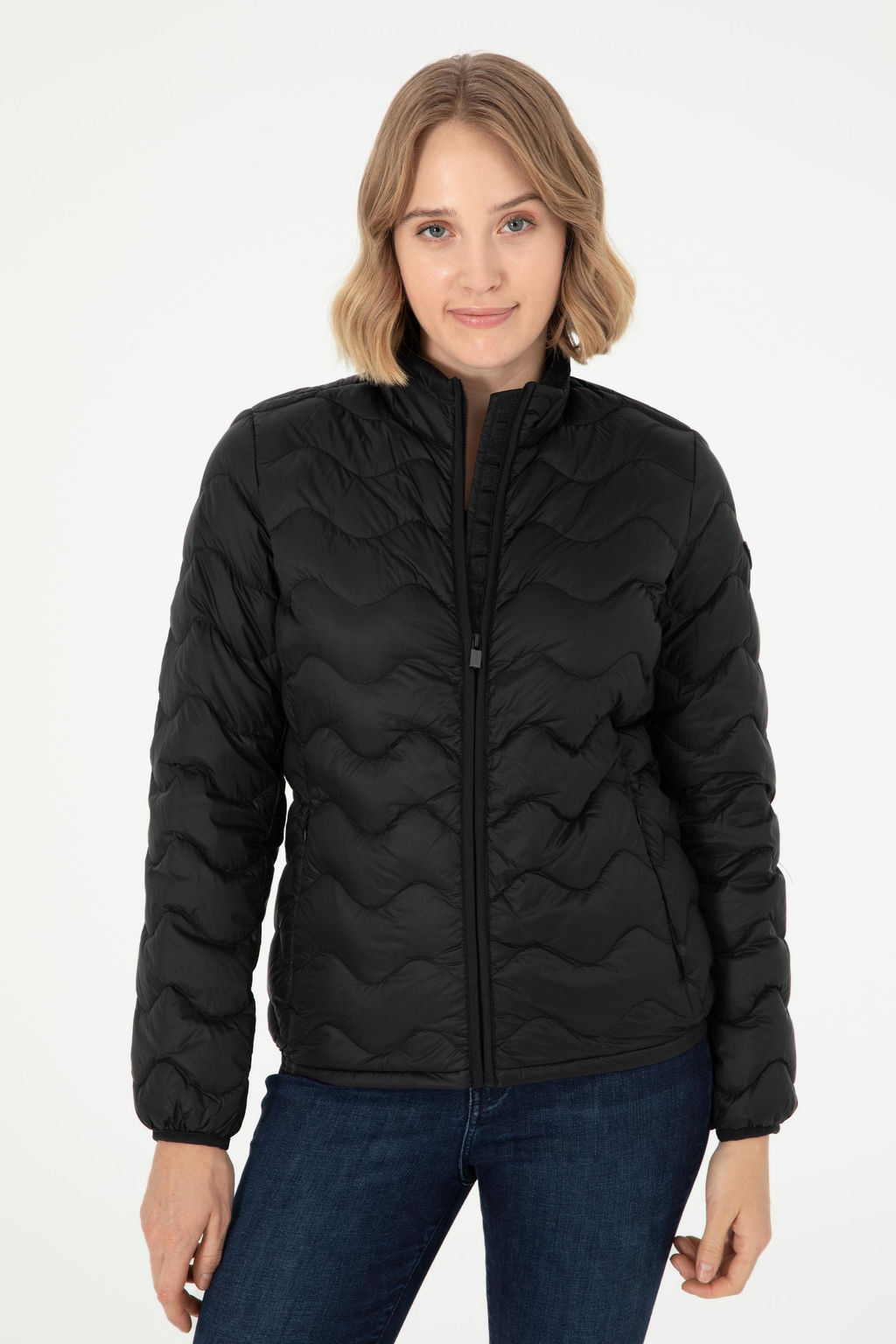 Женское черное пальто Неожиданная скидка в корзине - U.s. polo assn фото 10