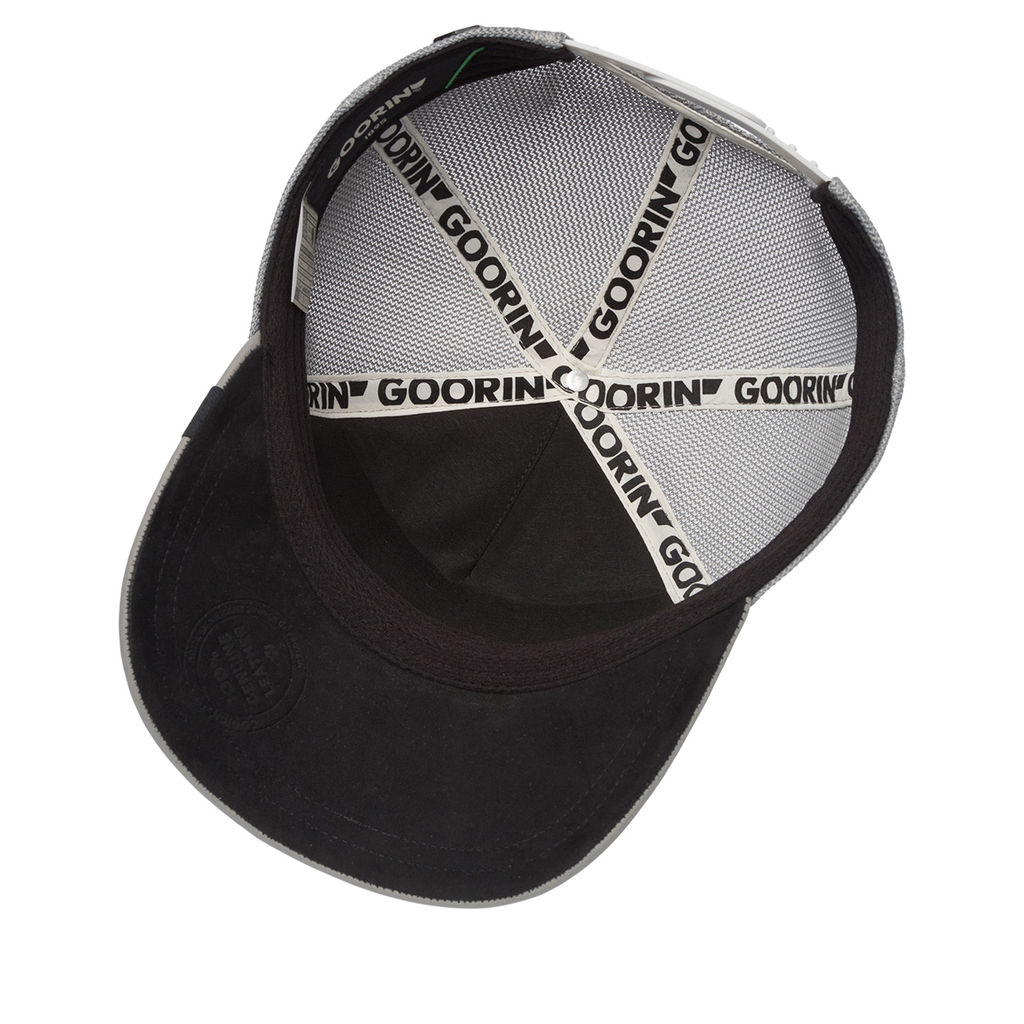 Бейсболка GOORIN BROTHERS арт. 101-2228 (белый / серый)