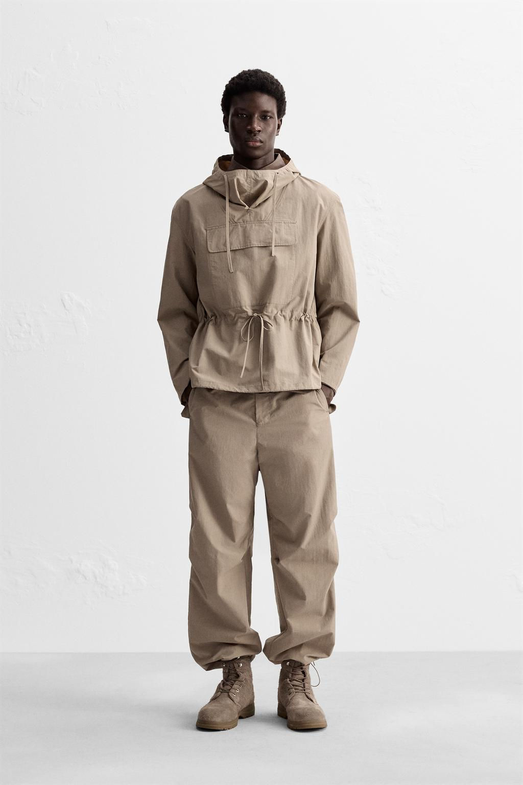 TECHNICAL PARACHUTE TROUSERS - Zara фото 2