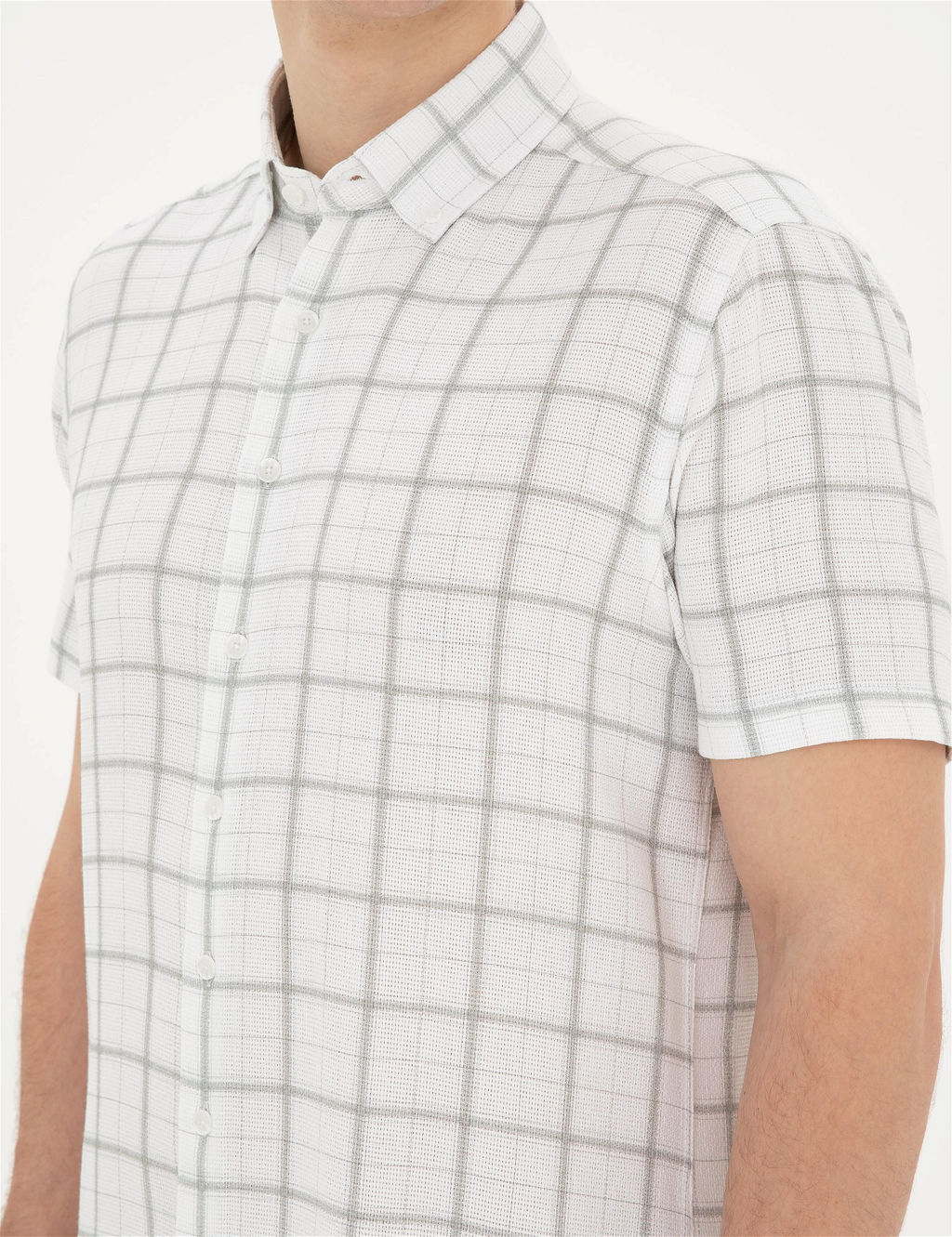 Ye_il Regular Fit K_sa Kollu G_mlek - Pierre cardin фото 7