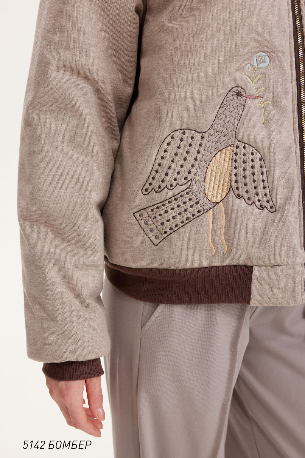 Бомбер 5142 - Niv niv fashion фото 4