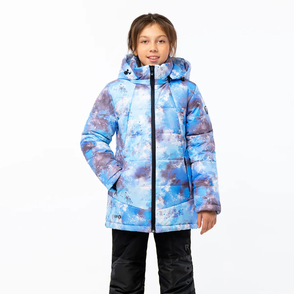 RODOS Куртка для девочки мембрана зима М-283/1 Куртка Голубой