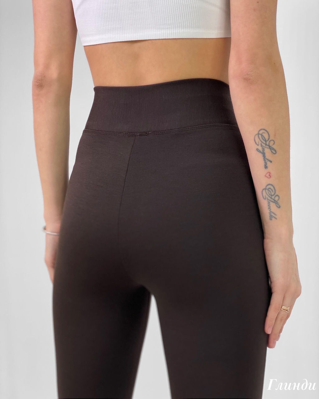 Лосины Глинди (коричневый) Турция - Nadi bordo фото 4