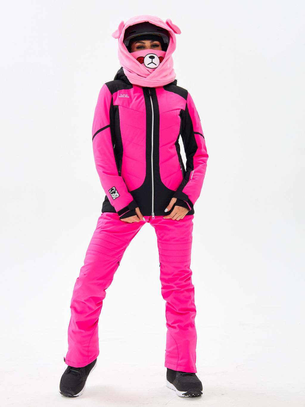 Женская горнолыжная / сноубордическая мембранная куртка Alpha Endless Peak Tech_3 Фуксия  фото 20
