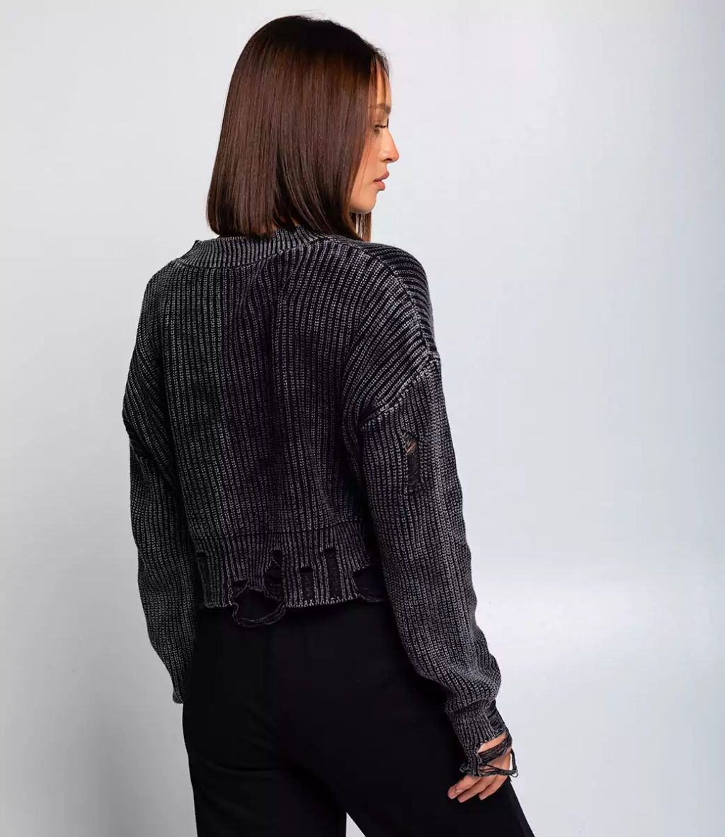 Джемпер #КТ845 (1), чёрный - Dommod фото 3