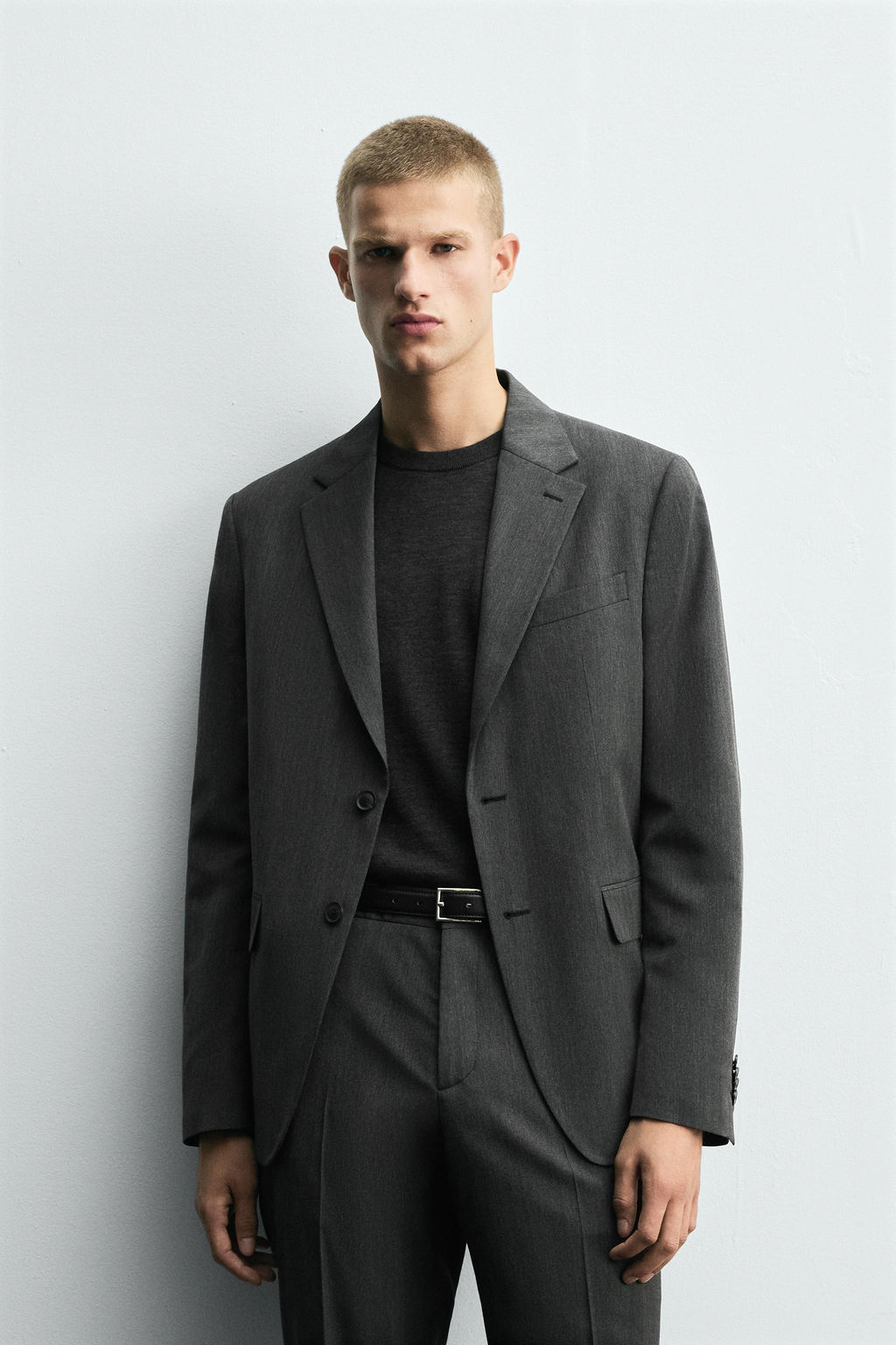HERRINGBONE SUIT BLAZER - Zara фото 2