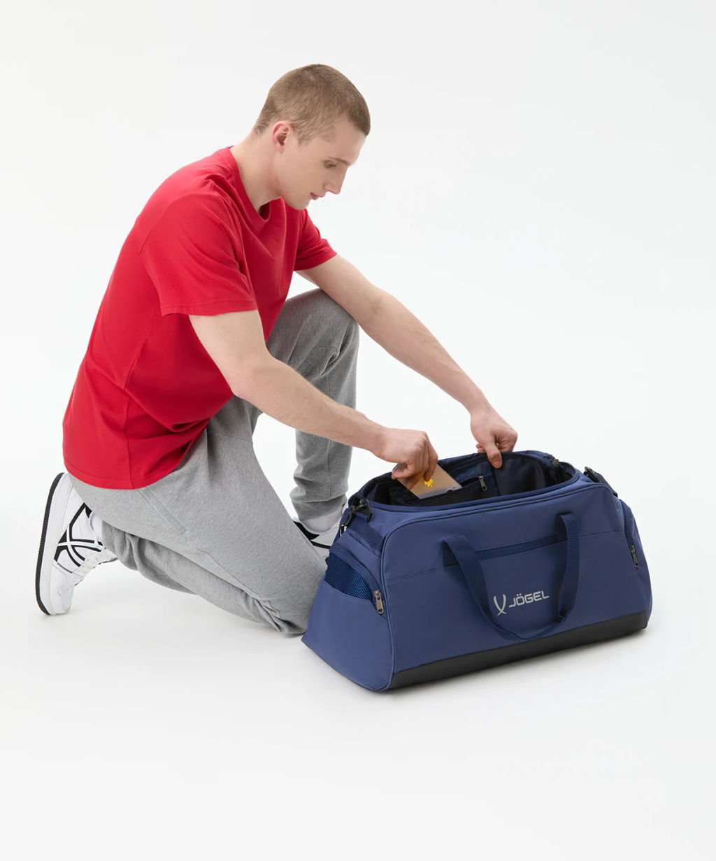 Сумка спортивная JOGEL DIVISION Medium Bag, темно-синий  фото 9