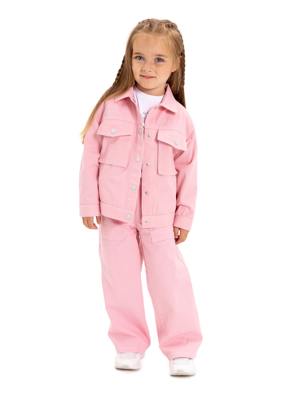 Брюки д/дев. О55908 - Карамелли фото 5