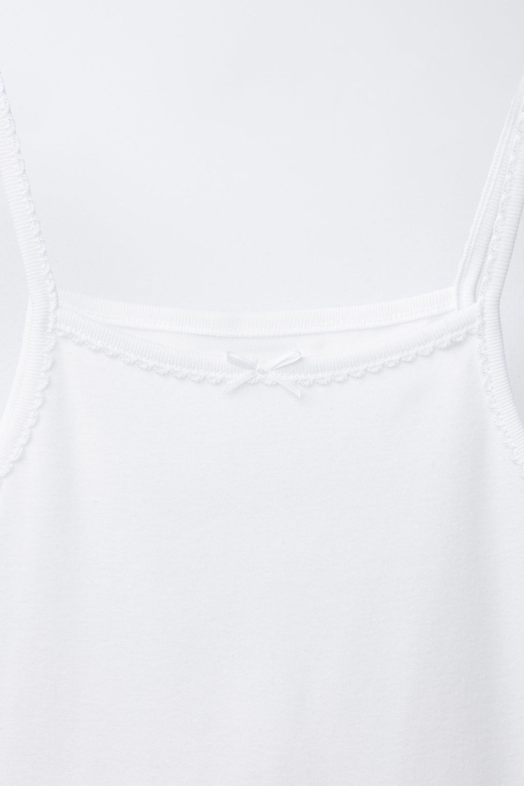 PACK DOS CAMISETAS TIRANTES / Blanco - Zara фото 4