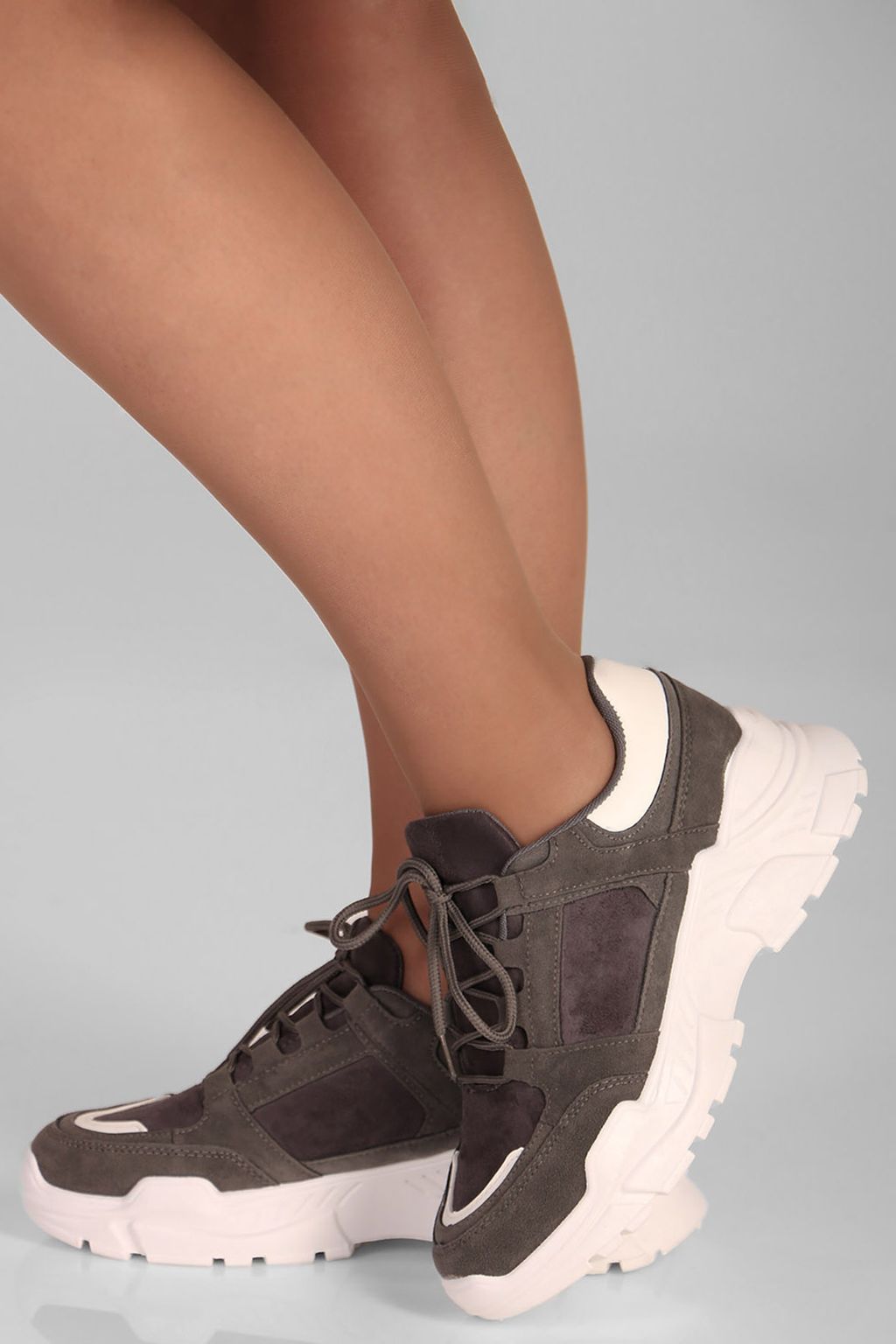 Кроссовки женские темно-серые