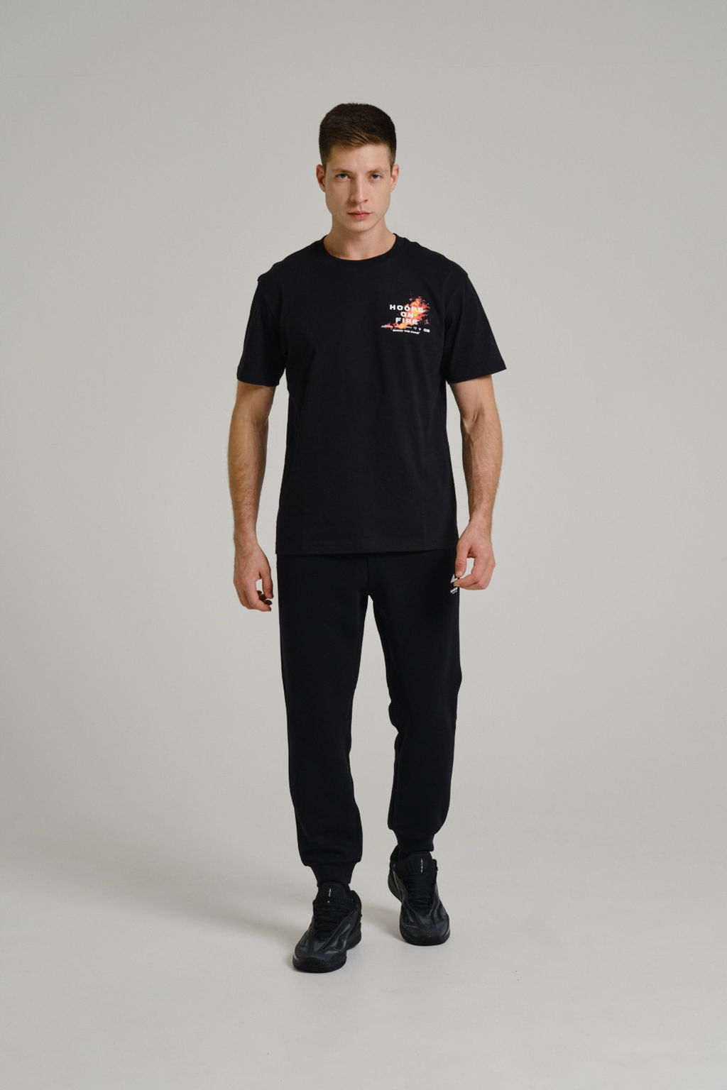 Брюки трикотажные Черный