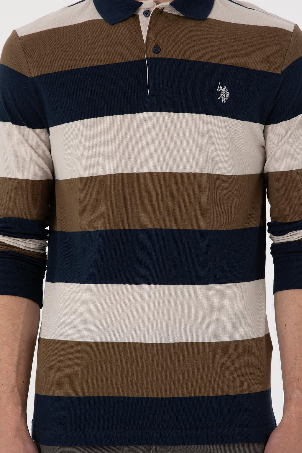 Мужской свитшот цвета хаки Неожиданная скидка в корзине - U.s. polo assn фото 6