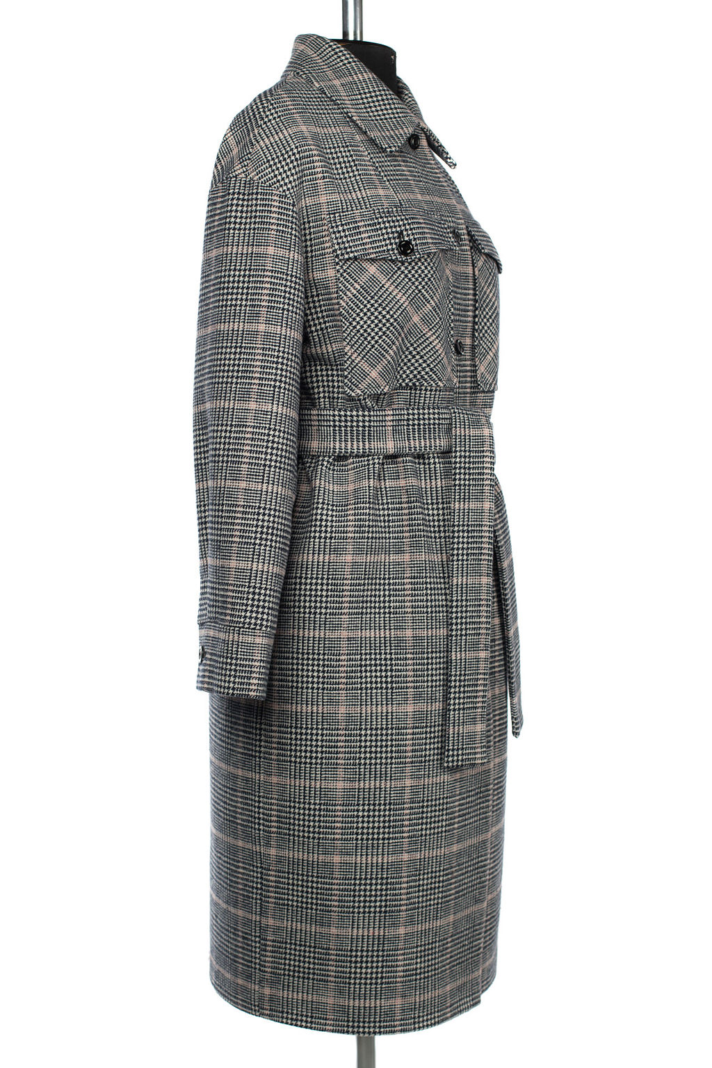 Пальто женское демисезонное (пояс) - El podio фото 7