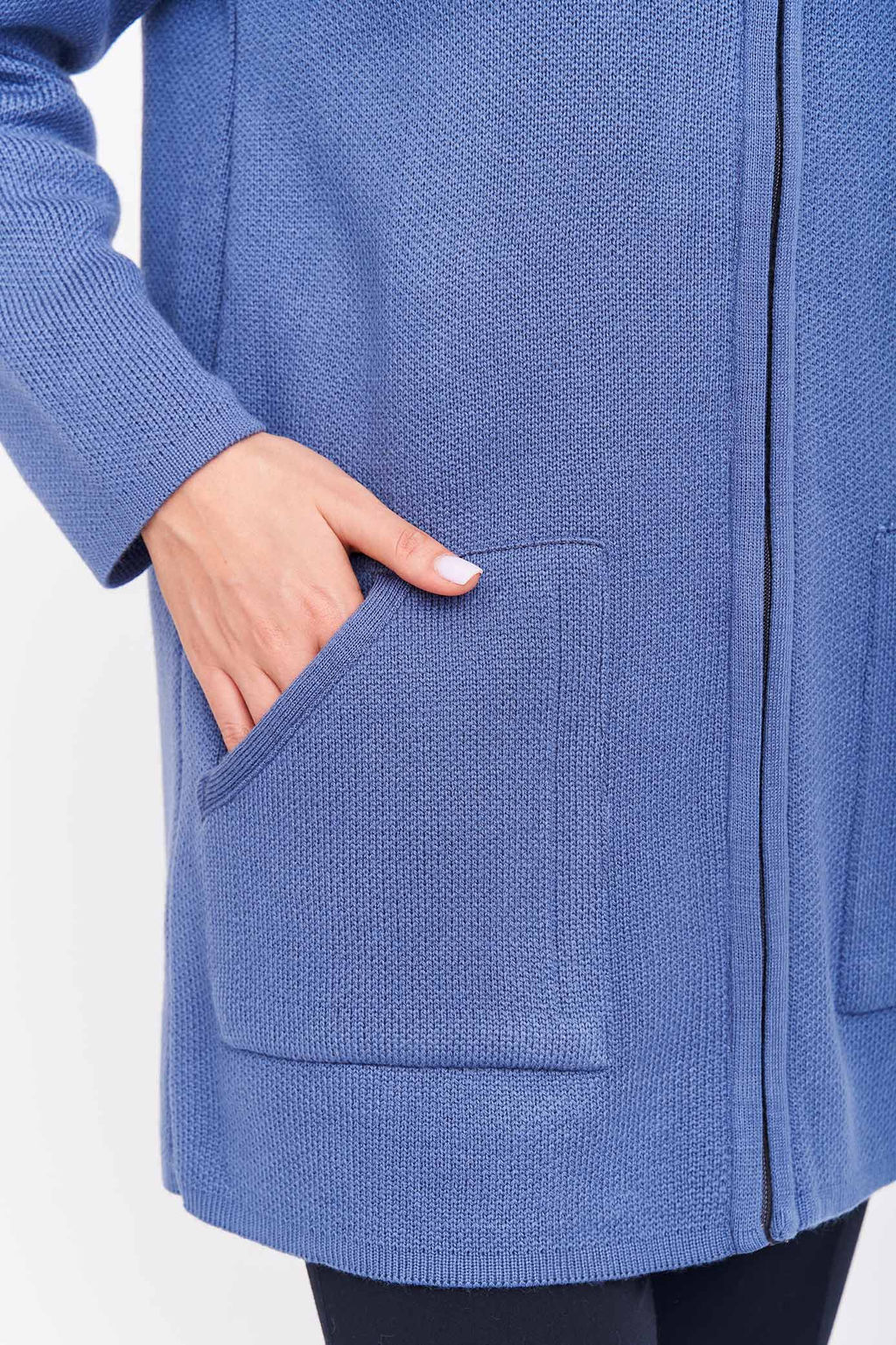 Кардиган В 1874/индиго (1205) - Злата Стиль фото 10