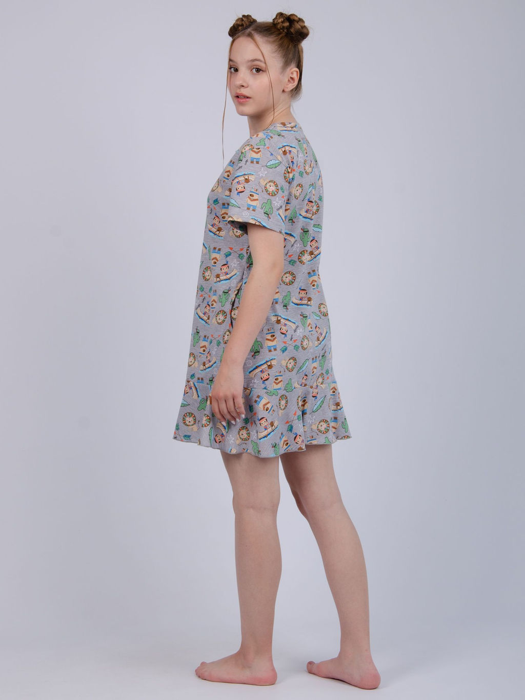 Халат "ХД-9" индейцы, трикотаж