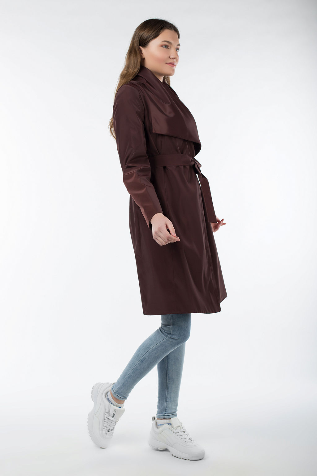 03-1864 Плащ женский (пояс) - El podio фото 9