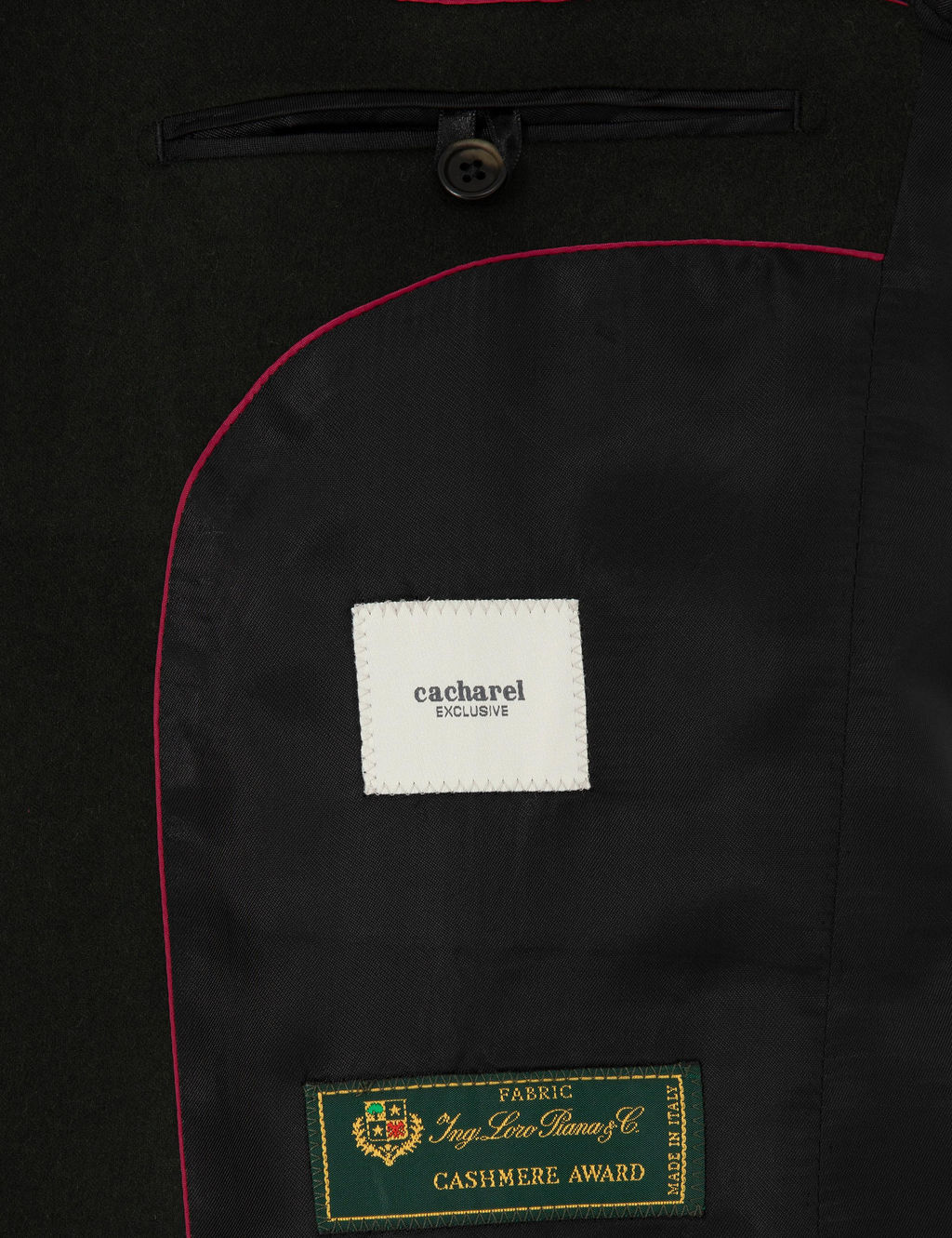 Зауженный пиджак цвета хаки - Cacharel фото 6