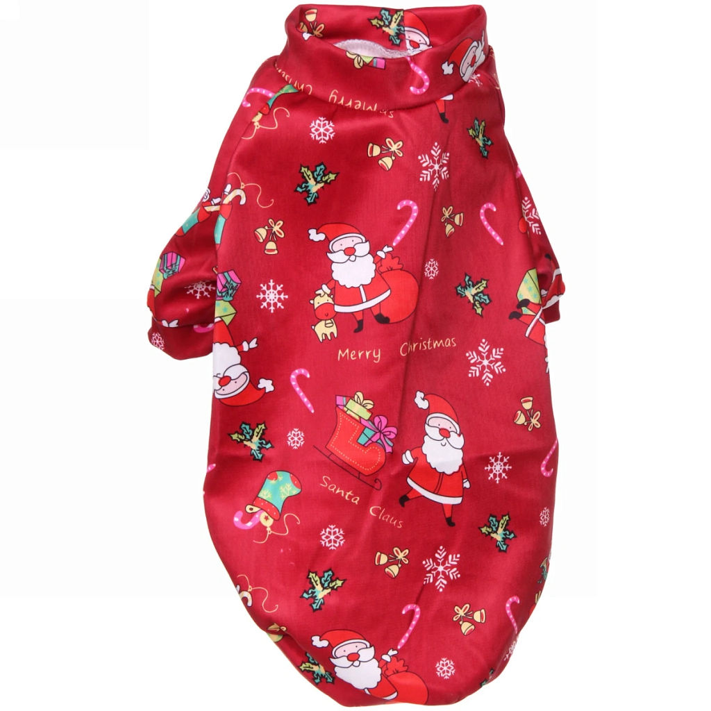 Кофта-толстовка для собаки "Новогодний БУМ-Рождественское чудо" размер 2XL (58*40см) Ultramarine