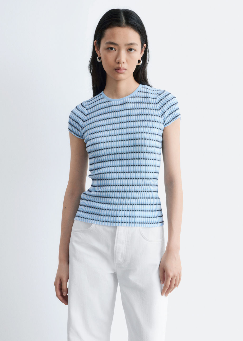 Camiseta de punto de canal? a rayas - H&m фото 4