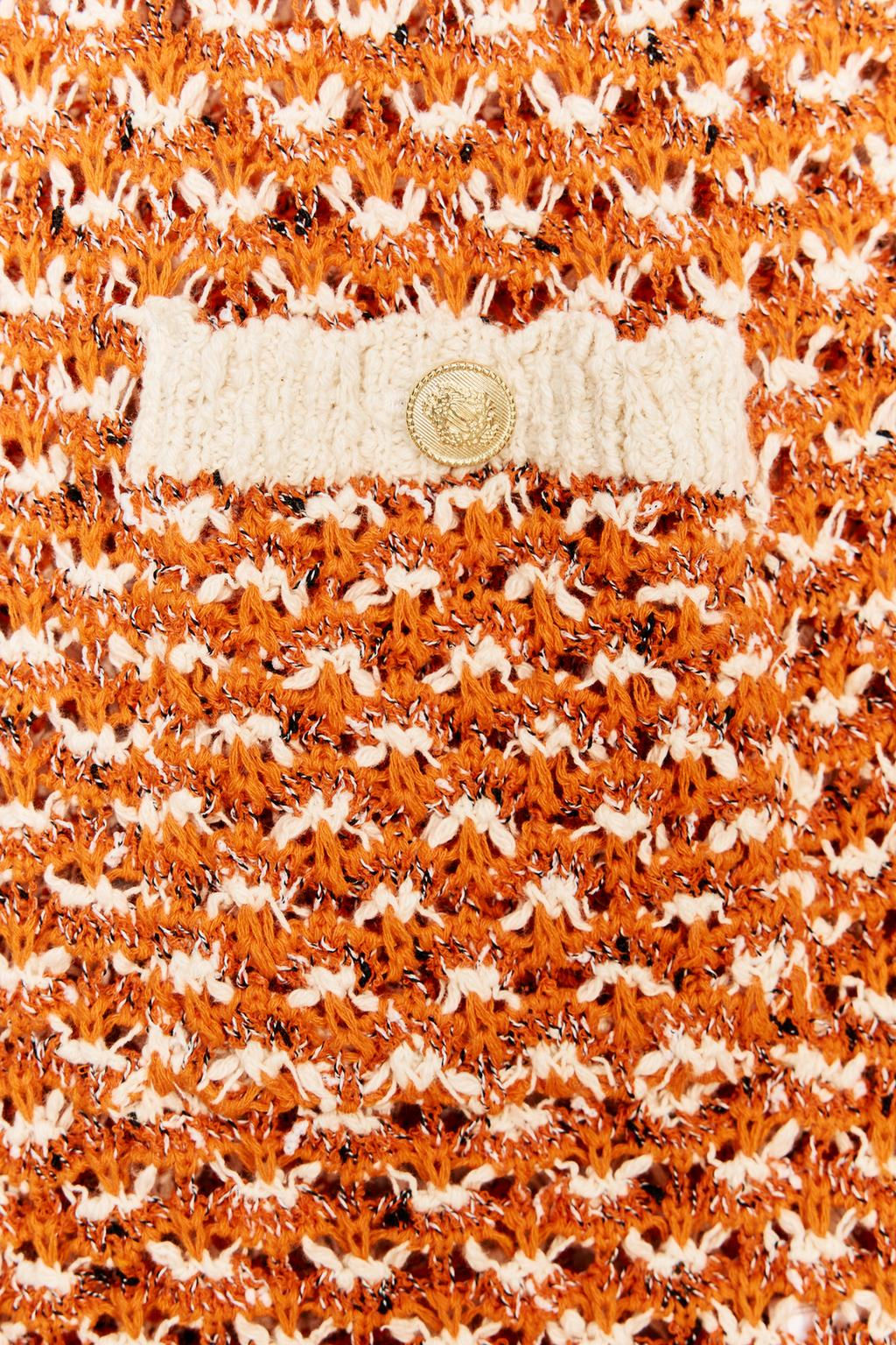 STRUCTURED KNIT MINI DRESS - Zara фото 8