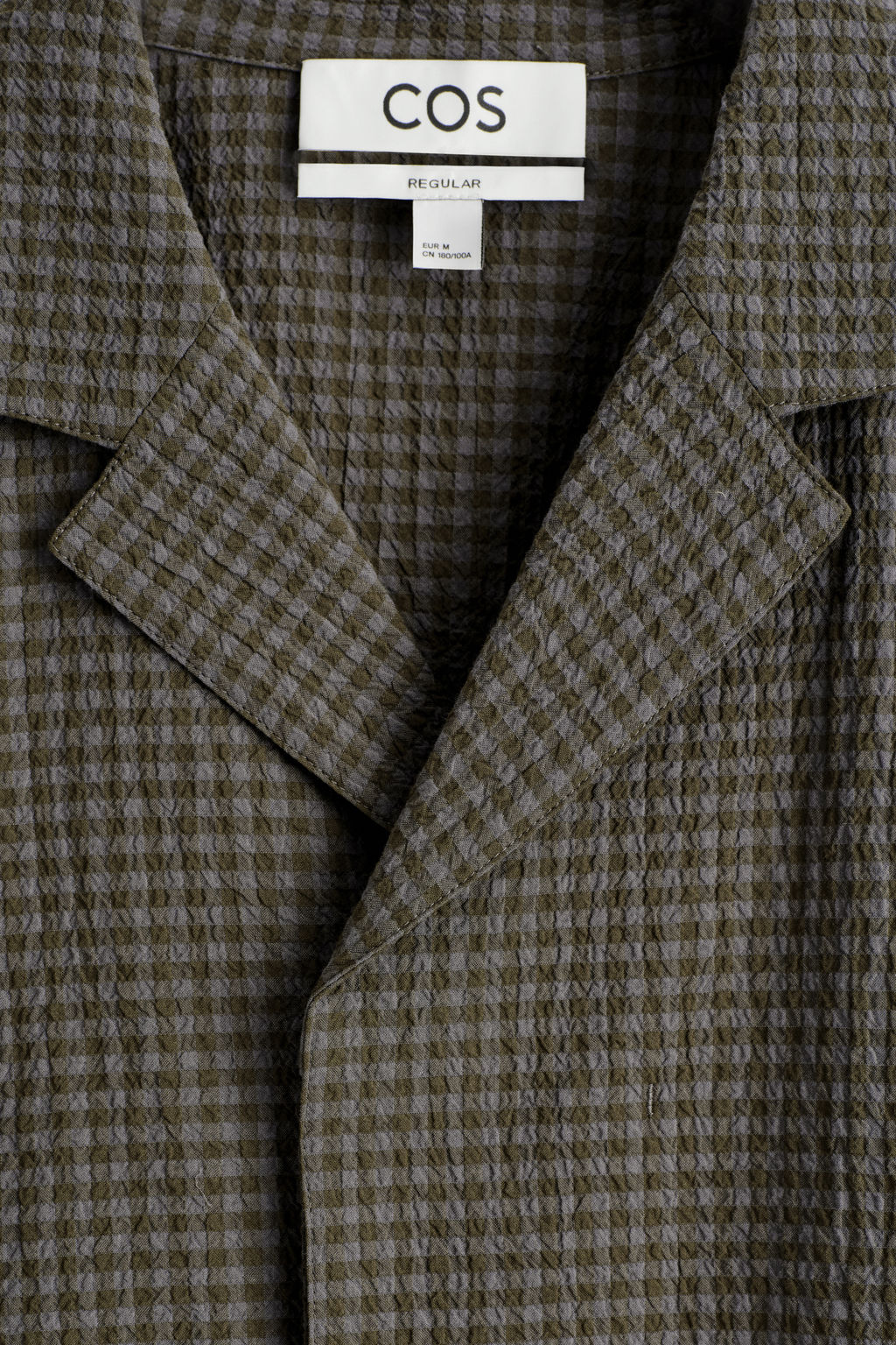CAMISA SEERSUCKER DE MANGA CORTA - H&m фото 5