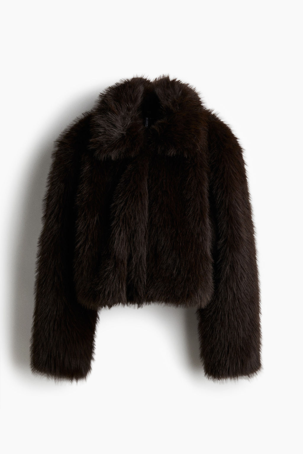 Chaqueta cropped efecto pelo - H&m фото 3