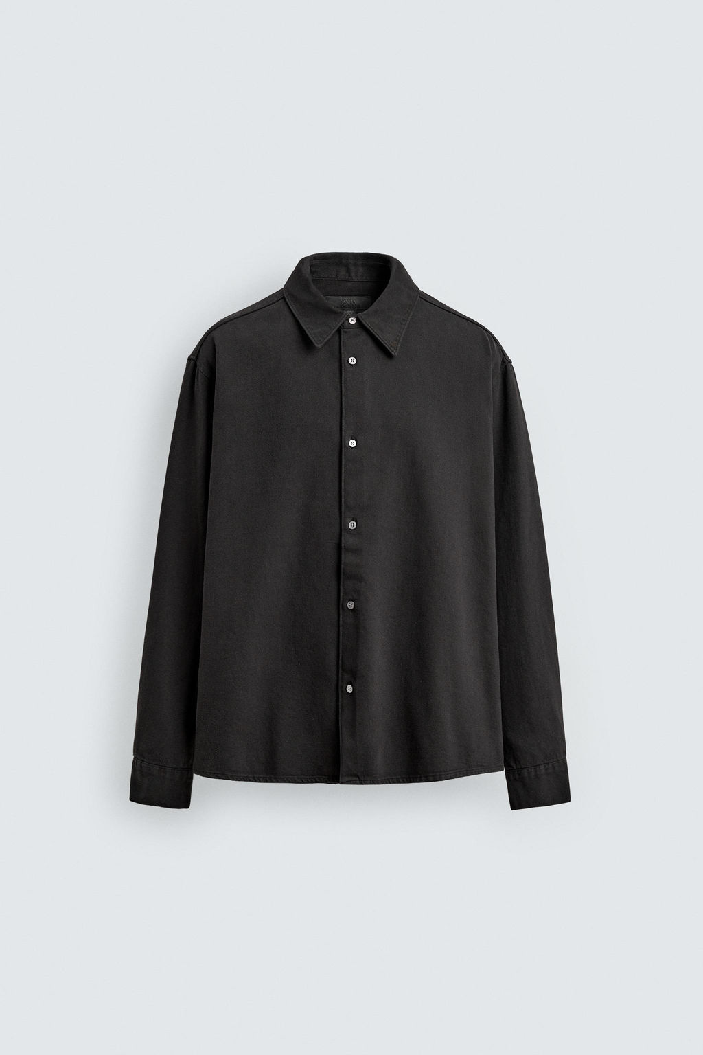 COLOURED DENIM SHIRT - Zara фото 7