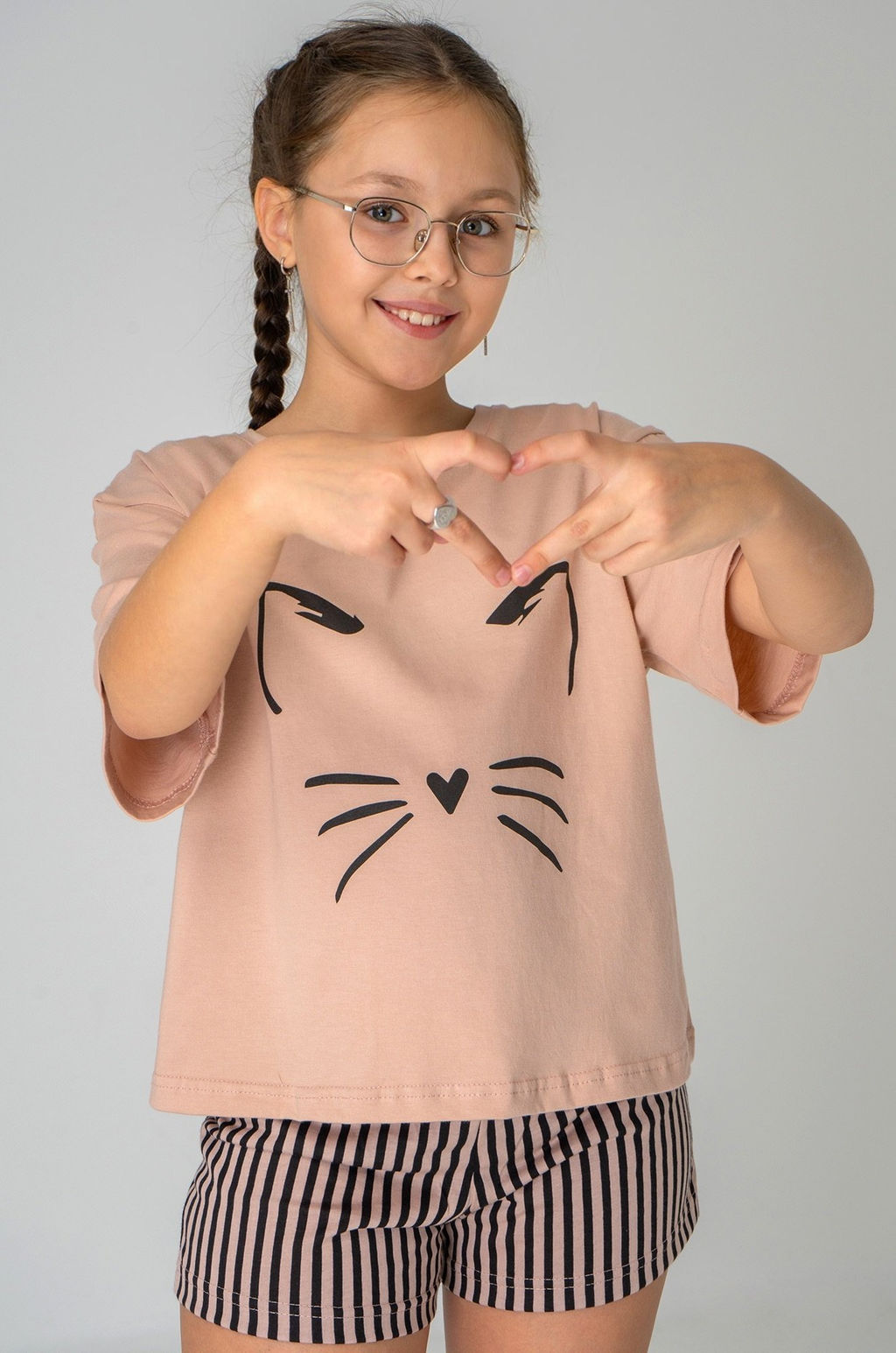 Хлопковая пижама для девочки Happyfox - Happy fox фото 10