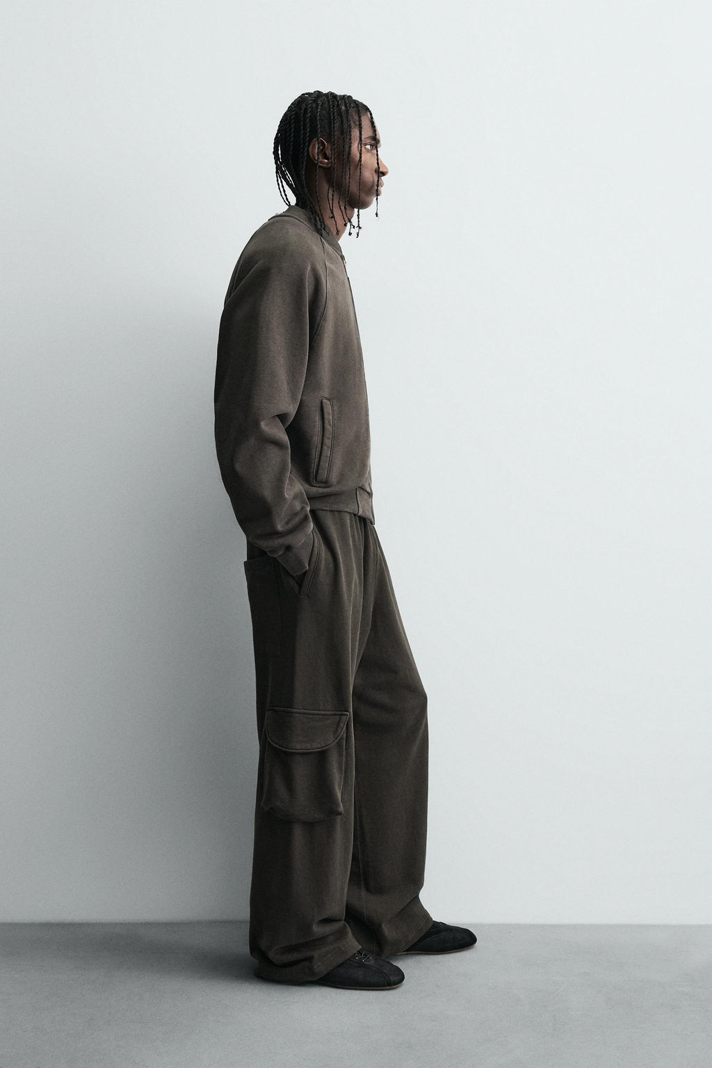 WASHED BOMBER JACKET - Zara фото 4