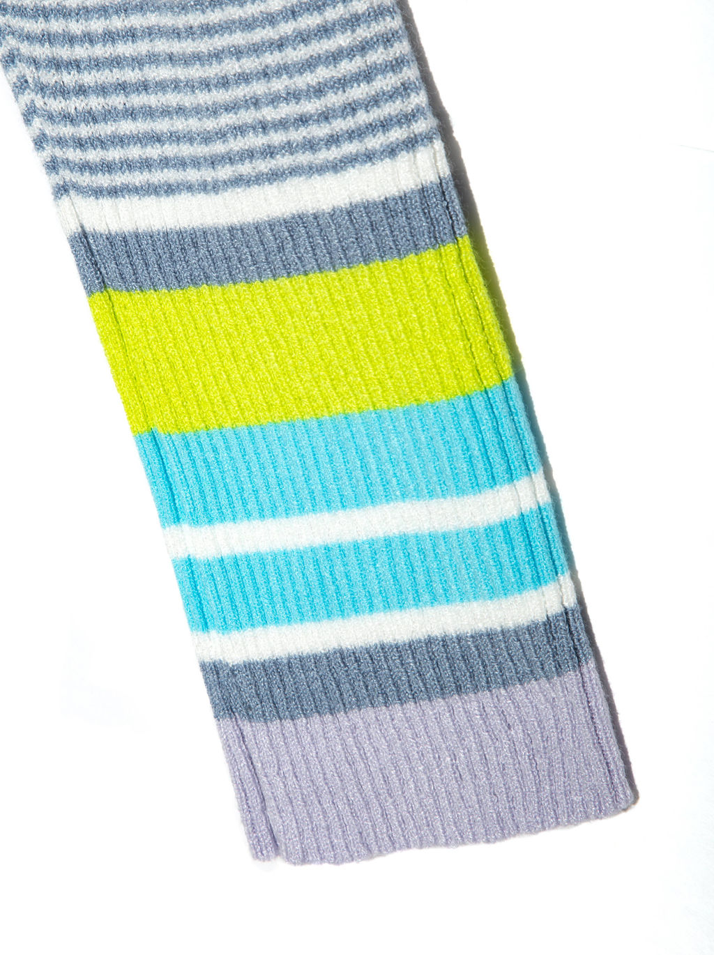 CONTE Ультрамодный джемпер с контрастными манжетами LDK 046 denim stripes - Conte elegant фото 5