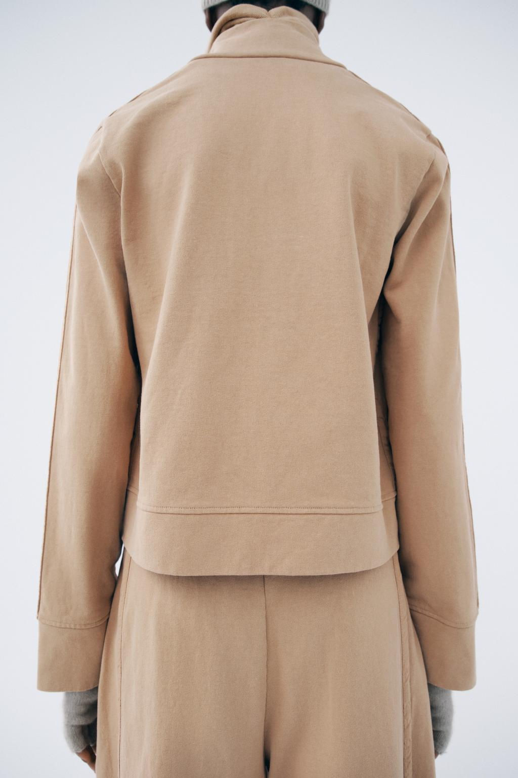 WASHED PLUSH JACKET - Zara фото 3