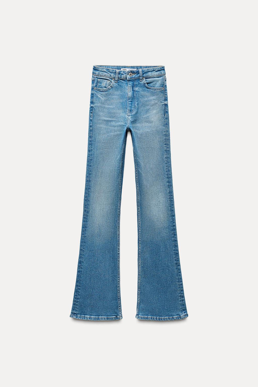 Z1975 FLARED HIGH-WAIST JEANS - Zara фото 9