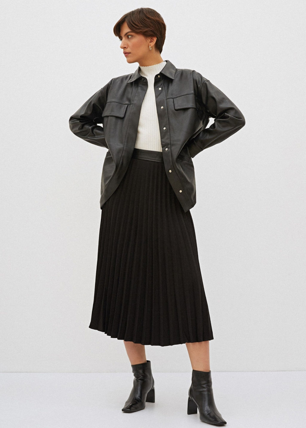 Conso/PR 210917 - nero Рубашка фото 2