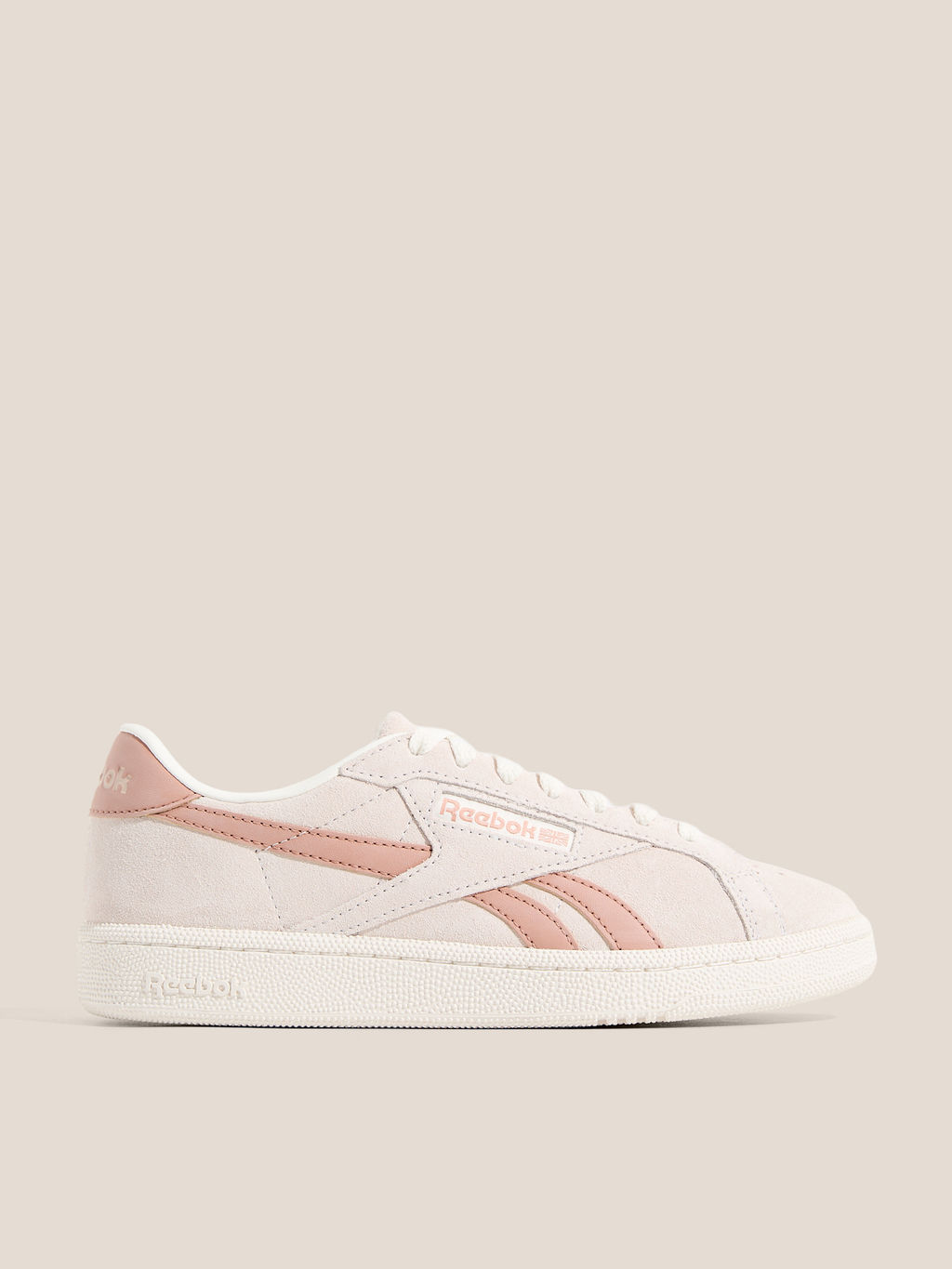 Женские кеды REEBOK CLUB C GROUNDS UK Артикул 4493649, бледно-серый