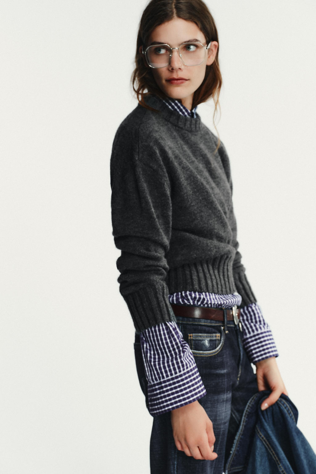 RIBBED KNIT SWEATER - Zara фото 4