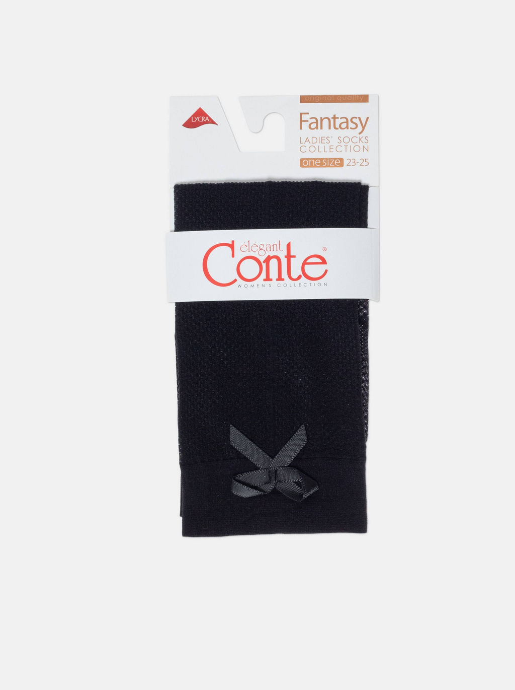 Цена за 2 пары. Носки Классические CONTE FANTASY nero - Conte elegant фото 14