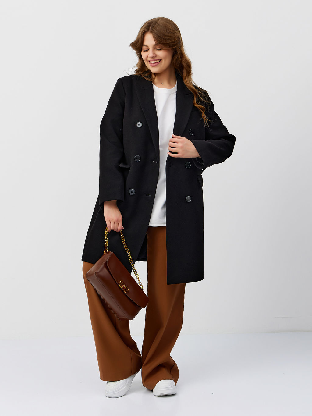 Пальто женское демисезонное 26897 (черный)