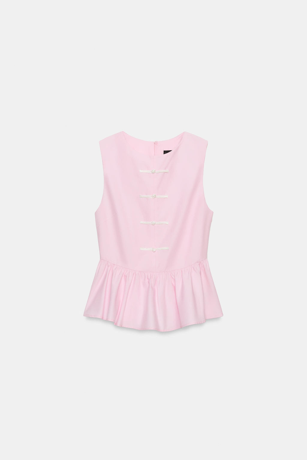 TOP PEPLUM ALAMARES / Rosa - Zara фото 6