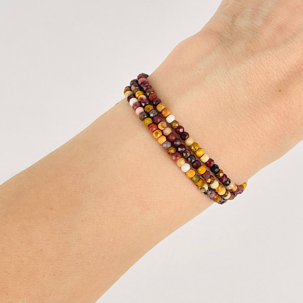 Бусины для украшений из Яшмы (Мукаит) 39 см