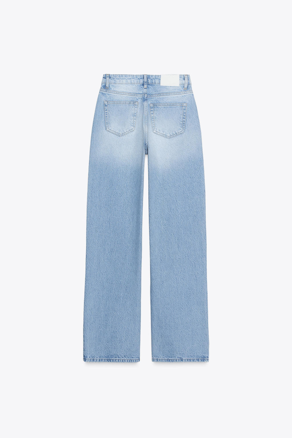 JEANS Z.04 FULL LENGTH HIGH-WAIST - Zara фото 8