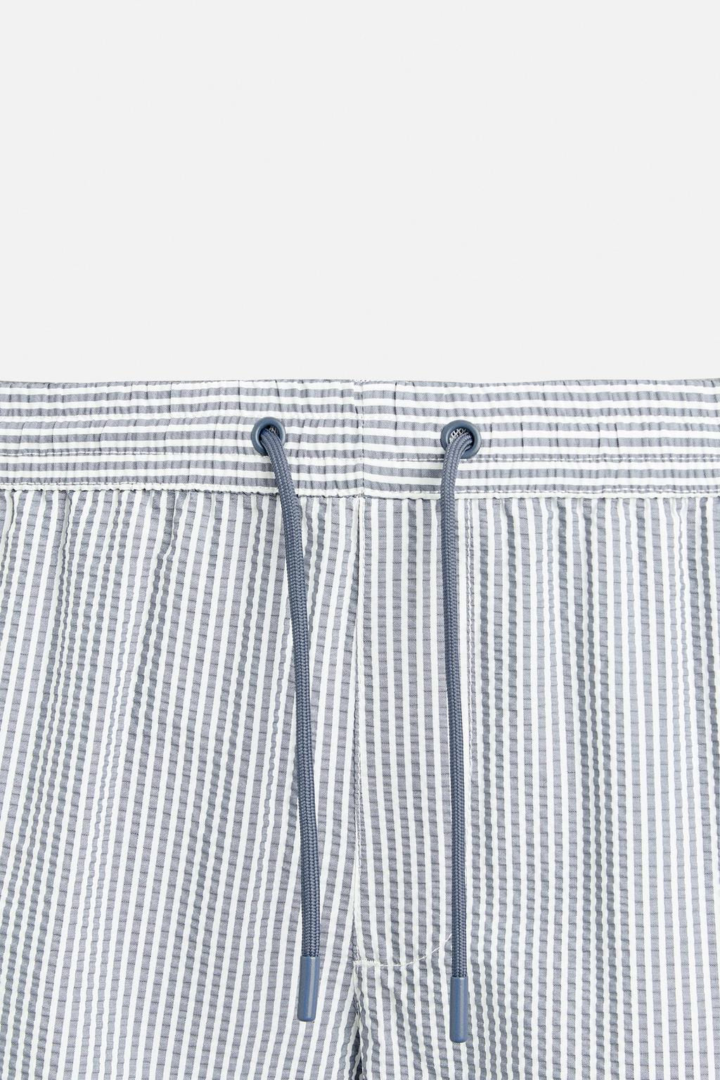 REGULAR GOFRE KUMAS DENIZ SORTU - Zara фото 24