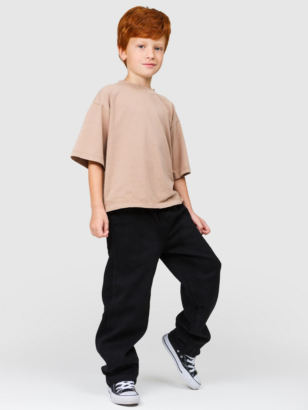 Джинсы-бананы утеплённые для мальчиков