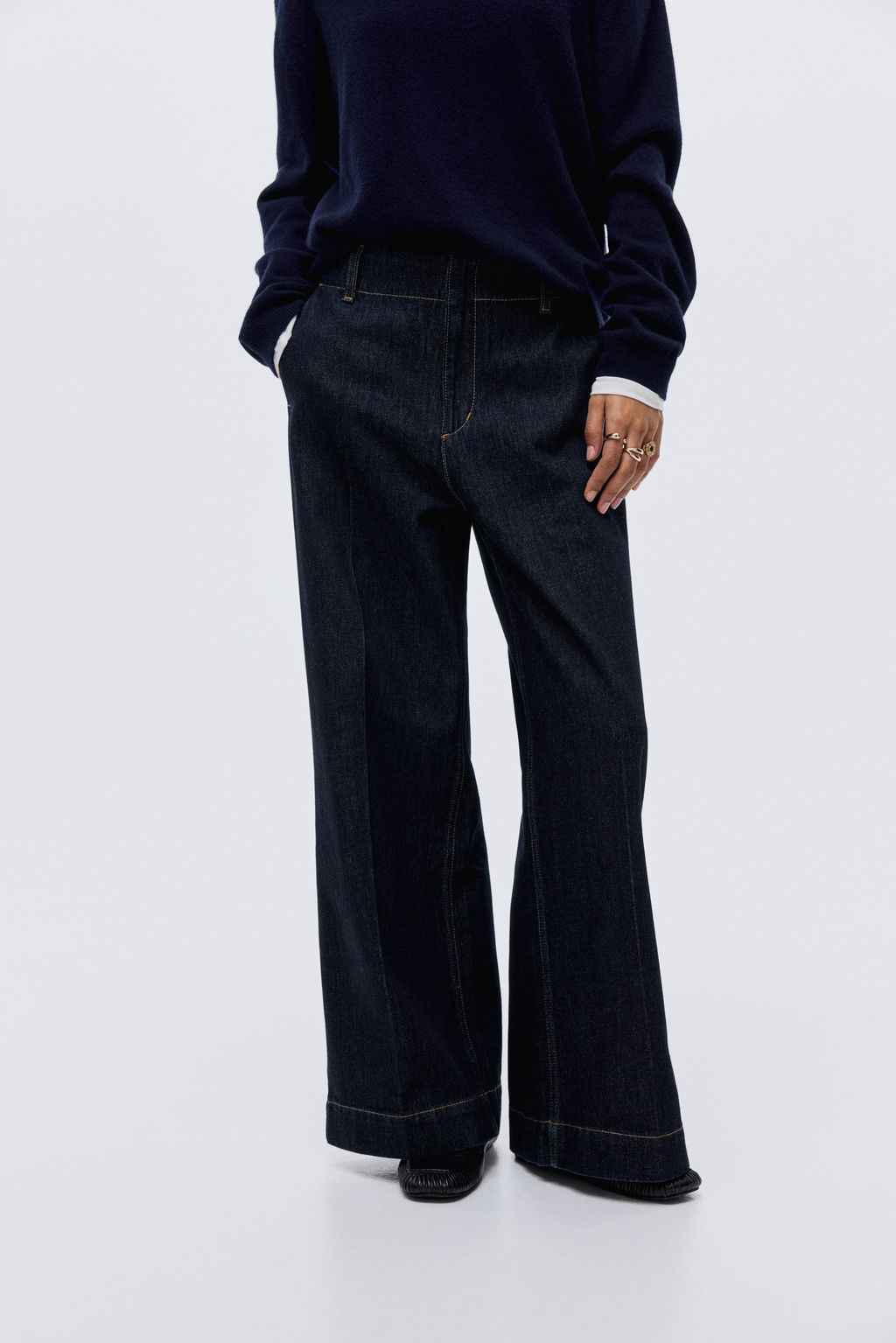 Wide High Jeans - H&m фото 9