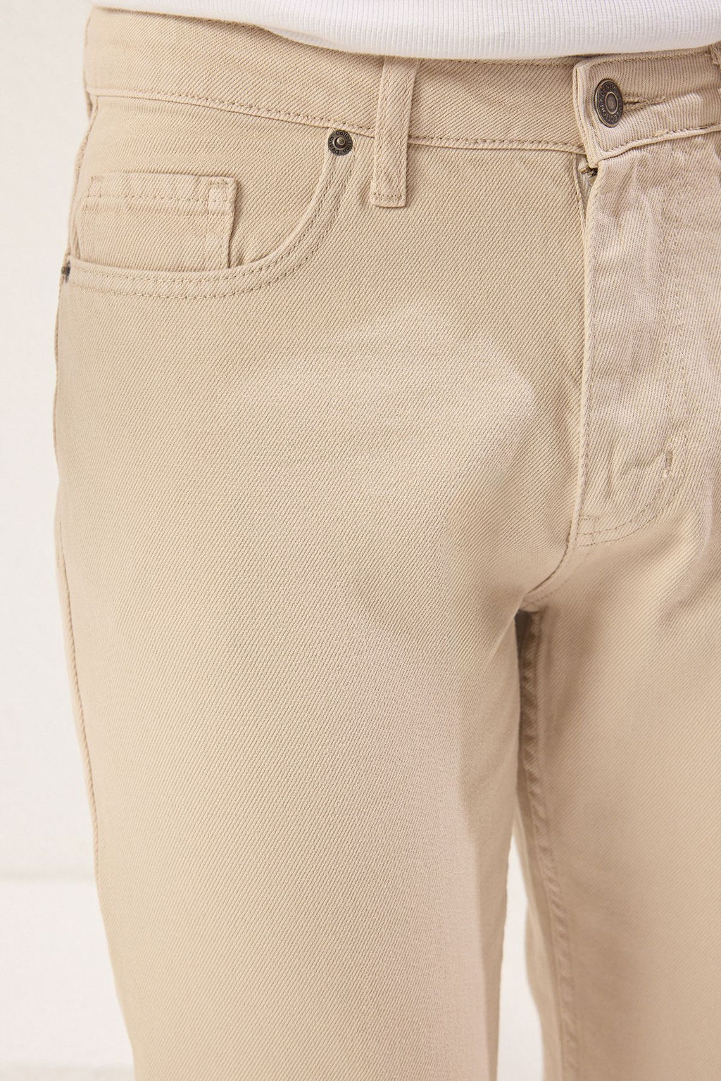 TRENDYOL MAN Lacivert %100 Pamuk Straight Fit Jeans Kot Pantolon TMNAW23JE00023 - Trendyolmilla фото 4