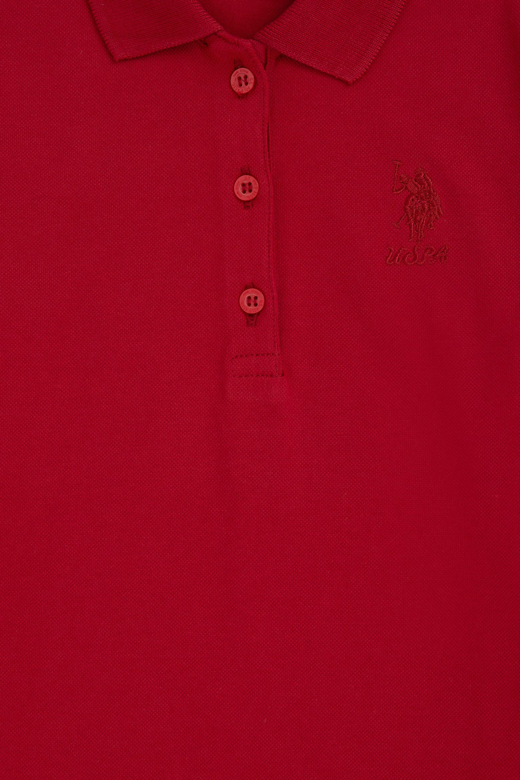 K_z _ocuk K_rm_z_ Polo Yaka Basic Sweatshirt Sepette S_rpriz _ndirim - U.s. polo assn фото 5