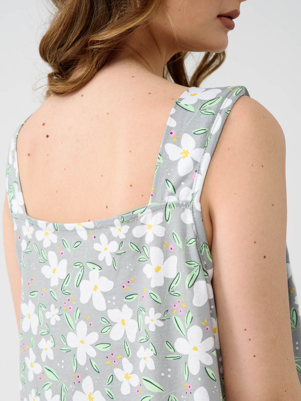 Сорочка 100% хлопок Полянка (бретель) - Оптима фото 6