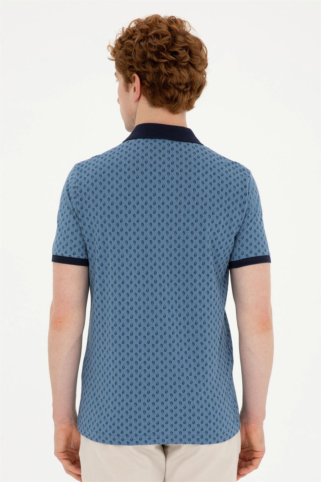 Мужская футболка цвета индиго Неожиданная скидка в корзине - U.s. polo assn фото 5